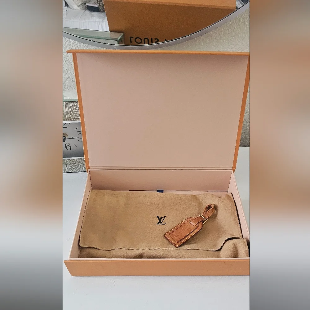 Louis Vuitton Box, Dustbag, Luggage Tag Bundle